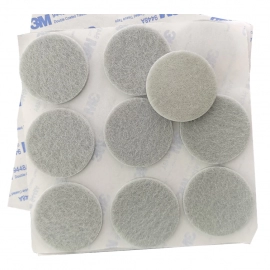 50pcs Round Thicker Felt Furniture Pads 20/30mm Thicker Protects For Floor Hard Surface Anti Skid Scratch Tabs Leg Anti-Slip Pad